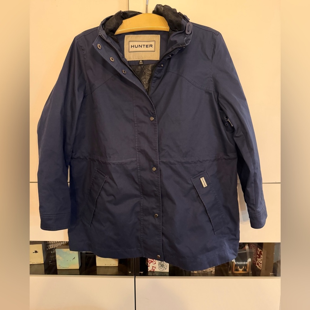 Classic Hunter Women's Navy Rain coat - Picture 2 of 10